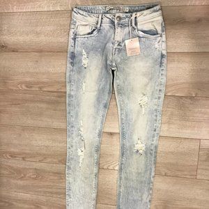 Zara Women's Premium wash Slim Jeans size 2 NEW